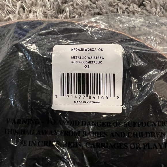 Supreme The North Face Metallic Roo II Lumbar Pack - Rose Gold - Picture 4 of 4